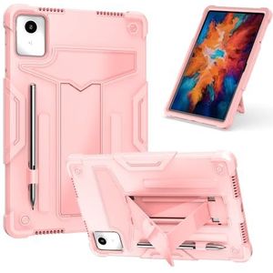 Tablet PC-hoes Kinderhoes compatibel met Lenovo Tab M11 TB-330FU/Lenovo Xiaoxin Pad 2024 TB-331FC Tablethoes Tab M11 11 inch met standaard, drie-in-één onbreekbare schaal, valbestendig Bescherming(Pem