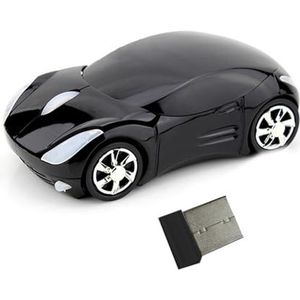 Kalttoy 2.4G draadloze Mechanische Gaming Muizen met USB-Ontvanger Auto Gevormd voor PC