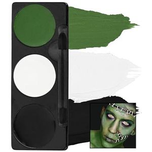 Mehron Tri-Color Make-up Palette - Monster
