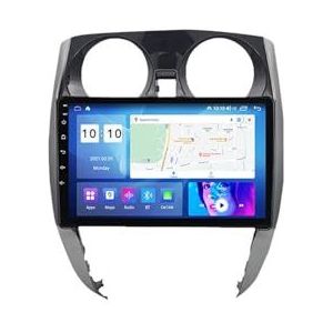 9"" Touch Car Stereo Radio DAB Head Unit GPS Navigatie voor Nlissan Note 2012-2019 Android 12 Autoradio Ingebouwde CarAutoPlay Achteruitrijcamera Ondersteuning DSP Bluetooth USB android auto (Size : 8