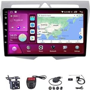Android Double Din Car Stereo 9 Inch Touchscreen Autoradio Autotoebehoren Multimedia Stuurwielbediening met Navigatie Plug And Play Voor Kia Morning Picanto 2007-2010(M500S 4G+WIFI 4G+64G)