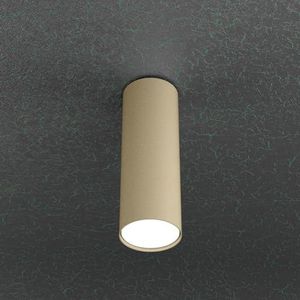 Moderne plafondlamp Cloud Metal Sand 1 Licht Gx53 cilindrisch 25 cm