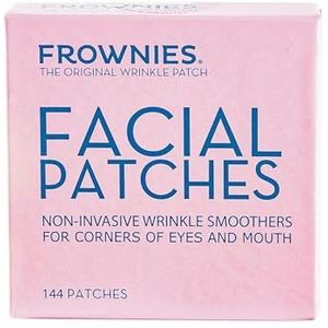 Frownies Ogen- en mondhoeken 144 antirimpelpleisters voor het gezicht. Originele rimpelverzachters voor het gezicht...