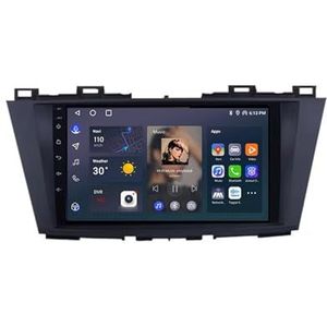 Android 12 Auto Stereo MP5 Player 9'' Screen Autoradio Voor Mazda 5 3 CW 2010-2015 Car-play Android Auto GPS-navigatie Bluetooth RDS FM AM DAB+ Radio Stuurbediening Voice Control(4 Core 2G+32G)