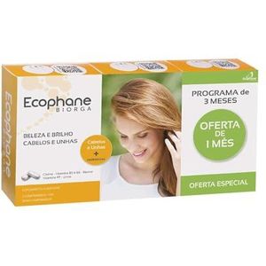 Ecophane Hair And Nails Pack 3x60caps