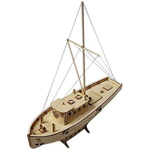 Scheepsbouwmodel Bouwpakket Houten Zeilboot 1:50