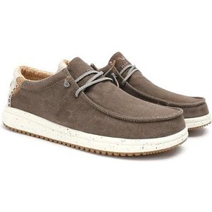 WALK IN PITAS | NIAS | Mocassins voor heren | Platte schoenen | Sneakers | Slipschoenen | Casual schoenen | Walkinpitas schoenen | Taupe 40