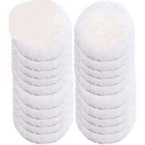 ZHaotn 1-22 stuks 3-7 inch wollen vilt polijstpad M14 polijstpads for velgen, autopoets, glazen tegels, roestvrij staal, krassen en reparatiegereedschap