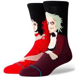 Stance Lieve Geliefde Crew Sokken Beetlejuice Film Film Lydia Betelgeuze Kalf, Kastanjebruin, M