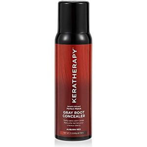 KERATHERAPY Keratine Infused Gray Root Concealer 118ml - Auburn Red