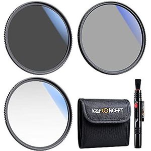 NGHSDO Polariserende filterset filter camera lens bundel 1 stks filterzak 58mm 62mm 67mm polariserende filters (kaliber : 40,5mm)