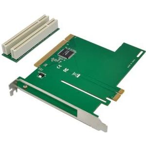PCIe X1 naar PCI Slot Riser Card PCIe x1 naar PCI Slots Adapter Kaart ASM1083 Chipset Ondersteuning Gratis schijf