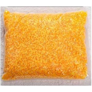 Ik heb het kristal gemaakt, Hars AB Strass Flatback Kristallen for Nail Art en Craft Decoratie Multicolor 2-6mm(OrangeYellowAB,Ss6 2mm(10000pcs))