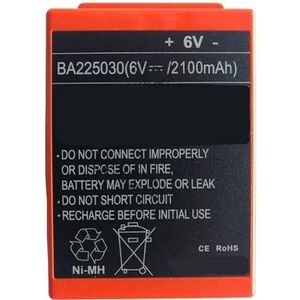 XPANBATT BA225030 Generieke vervangende accu compatibel met afstandsbediening 6V 2100mAh