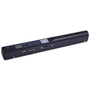 Draagbare nieuwe creatieve handheld mobiele draagbare documentscanner, 900DPI Type-c LCD-scherm ondersteunt JPG/PDF-formaatselectie,Verhoog De EfficiëNtie(Nero)