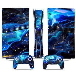 Voor PS5 PRO Skin Digital Edition Console En Controller Vinyl Cover Skins Wraps Krasbestendig, Compatibel Met Voor PS5 Digital Edition Pro 52606 Geen Schuimvorming Bubbelvrij