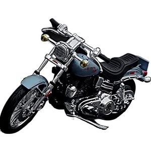 Voor Harley 1977 FXS Low Rider 1:18 Legering Motor Model Gegoten Metalen Speelgoed Motor Model Simulatie Collectie Jongen Gift Motorfiets modellen