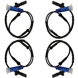 Sensor wieltoerental Voor Achter Links Rechts ABS Wheel Speed ​​Sensor Voor BMW E39 525 528 540 34526756375 34526756376 Snelheid Snelheidsmeter