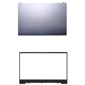 Laptop LCD-achterkantbehuizing, voorframe, palmrest, bovenste onderkant, behuizing voor Lenovo Air15 2019 voor IdeaPad S540-15IWL 81NE(Beige)