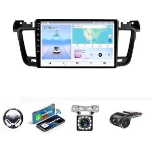 Android 13 Multimedia Stereo Video Speler Voor Peugeot 508 508SW 2011 2012 2013 2014-2018 Ondersteunt Car-play Android Auto/Bluetooth/FM AM RDS DAB+ Radio/Stuurbediening(NF-1 4Core 1+32G)