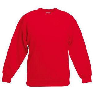 Fruit of the Loom Fruit van de Loom klassieke ingezette trui voor kinderen, uniseks