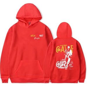 SKALSDVXC Brandon Lake Merch jas van vele kleuren hoodies mannen/vrouwen mode trui sweatshirt, Rood, XL