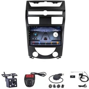 Android Autoradio Video Multimedia Speler, 9 Inch Touch Screen Radio Plug And Play Autotoebehoren met Bluetooth En Navigatie En Achteruitrijcamera Voor SsangYong Rexton Y250 II 2 2006-2012 (Size :