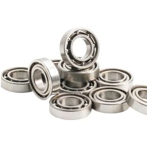 FUSHI MR126 ZZ-lagers, 6 x 12 x 4 mm (10 stuks), MR126ZZ, MR126Open, MR126RS voor high-speed videokaarten voor motor, (MR126 OPEN)