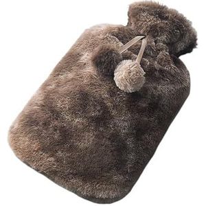 Pluche Hot Water Bag Explosiebestendig (Tie-dyecoffee 1PC)