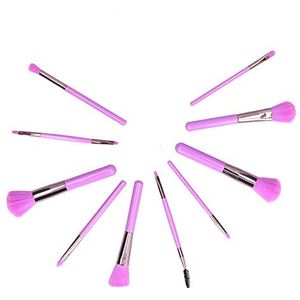 Cosmetische borstel, losse poederborstel Zacht haar Nauwkeurige kleuring voor Dating Party for Women Lady for Home Travel(Paars)