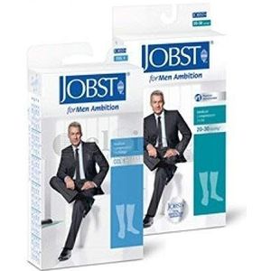 Jobst BSN COMPRESSION KRAPPEN Vormen Ambitie KKL 2 Ad Kniekousen Regelmatig met Kant Navy - Navy, Maat 1