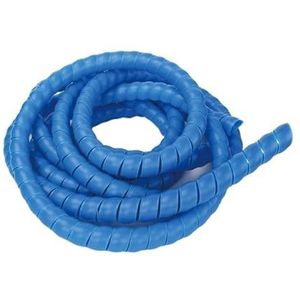 Kabelmanagementhuls, Spiraalkabelbeschermhoes 5 meter Multicolor Meerdere maten(Blu,16mm inside diameter)
