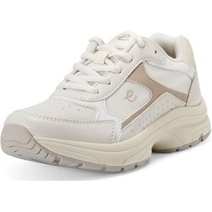 Easy Spirit Khari3 Sneaker voor dames, Ivoor, 9 UK Wide