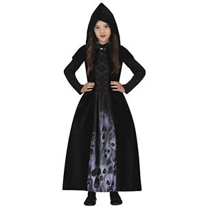 FESTIVALS GUIRCA kostuum spiritueel heks – zwarte magie – kostuum Halloween meisjes 7-9 jaar