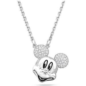 Swarovski Disney Mickey Mouse hanger, Wit, Rodium toplaag