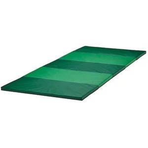 IKEA PLUFSIG gymnastiekmat in groen; opvouwbaar; (78x185cm)