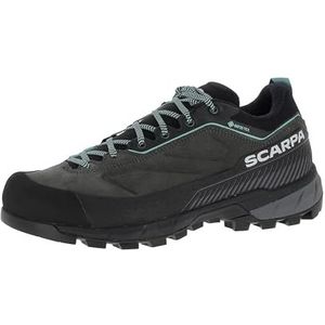 Scarpa Rapid XT GTX WMN waterdichte instapschoenen voor dames met suède bovenmateriaal en gripvaste Vibram-zool, wandelschoenen, trekkingschoenen, Shark Aqua, 37 EU