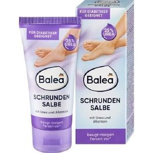 Balea Voetcrème rondenzalf 25% Urea, 1x50 ml
