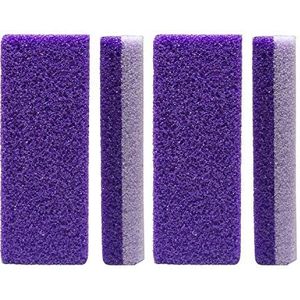 4 Stks Voet Exfoliator Pedicure Tool Voet Callus Remover Scrubber (Purple) zijn ontevreden, neem contact met ons op. U ontvangt een 100% terugbetaling