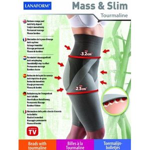Mass & Slim Anti Cellulite broek shorts van bamboe viscose en Turmalin® maat L 42/44 bekend van Gala