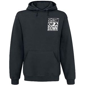 System Of A Down System Waves Trui met capuchon zwart L 80% katoen, 20% polyester Band merch, Bands