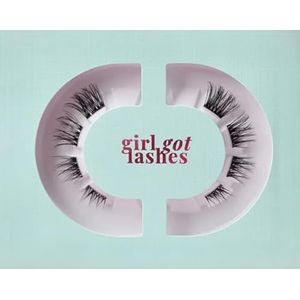 GirlGotLashes Mini Box Everyday Edition Nr. 3 - wimperextensies voor thuis - 1 paar wimpers - wimpers met 5-7 dagen grip - veganistisch - handgemaakt