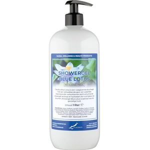 Claudius Douchegel Blue Lotus 1 liter - met gratis pomp