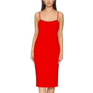 Merry Style Dames Onderjurk Verstelbare Riemen MS10-402 (Rood, XL)