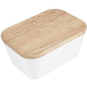 Boterkom, praktische houten eenvoudige botervloot, multifunctionele huiskeuken voor moederboter(250#)