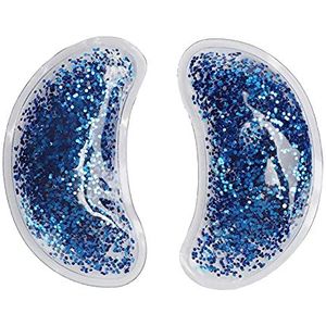 Gel Ice Pack voor Ogen - Herbruikbaar Oogkompres Gelpakket Gel Eye Cover Verwarming Koelkussen Verkoudheid Warm Kompres voor de Ogen Warme Koude Therapie, Pijn Verlichten(Blauw)