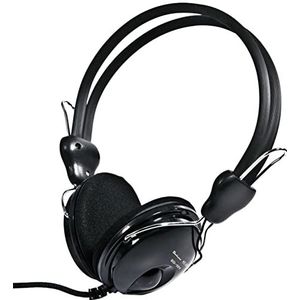yosemite Bedrade headset Over-ear computer Laptop-koptelefoon, opvouwbare verstelbare hifi-geluidskwaliteit Bedrade headset, 3,5 mm subwoofer Desktop pc-gaminghoofdtelefoon voor pc Zwart
