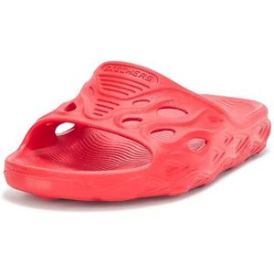 Skechers Thermo-Slide sandalen voor jongens, rood/uitstapje, effen (Getaway Solids), Rode Excursie Effen Getaway Solids, 2 Little Kid