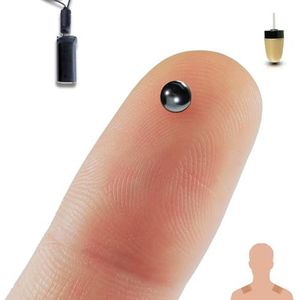 PingaOculto Spy Oortelefoon Bluetooth Spion Draadloze Oortjes Verborgen Mini Onzichtbaar Telefoon met Microfoon Kleefstrips - Oordopjes Draadloos Oortjes (Spy Oortelefoon Nano V8 + Vip Pro SuperMini)