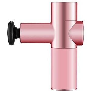 Massage Gun Atleten Pijnbestrijding Relax, Mini draagbare fascia-grijper, stille elektrische stimulator-rood, Superstille borstelloze motor (roze)
